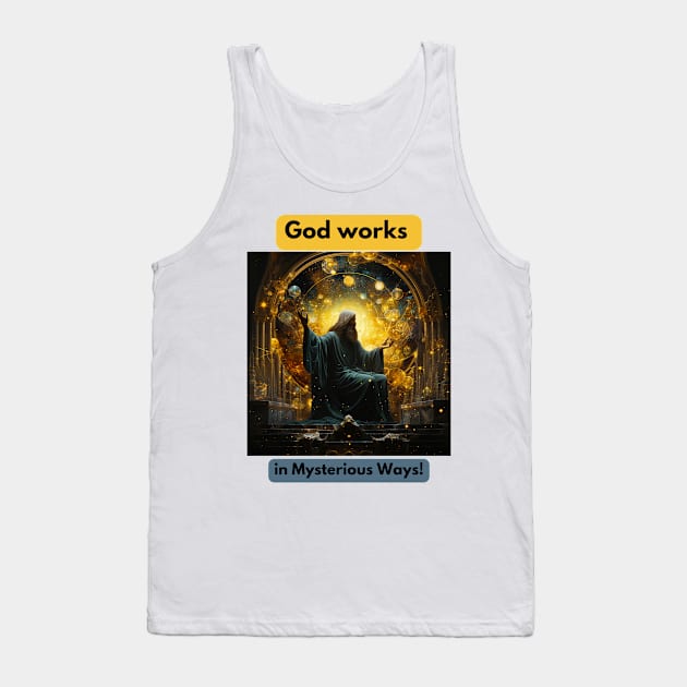 God works in Mysterious Ways! Tank Top by St01k@